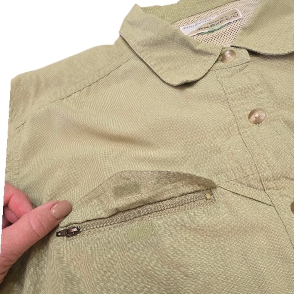 Exofficio Light Green Insect Shield Shirt - Picture 3 of 9